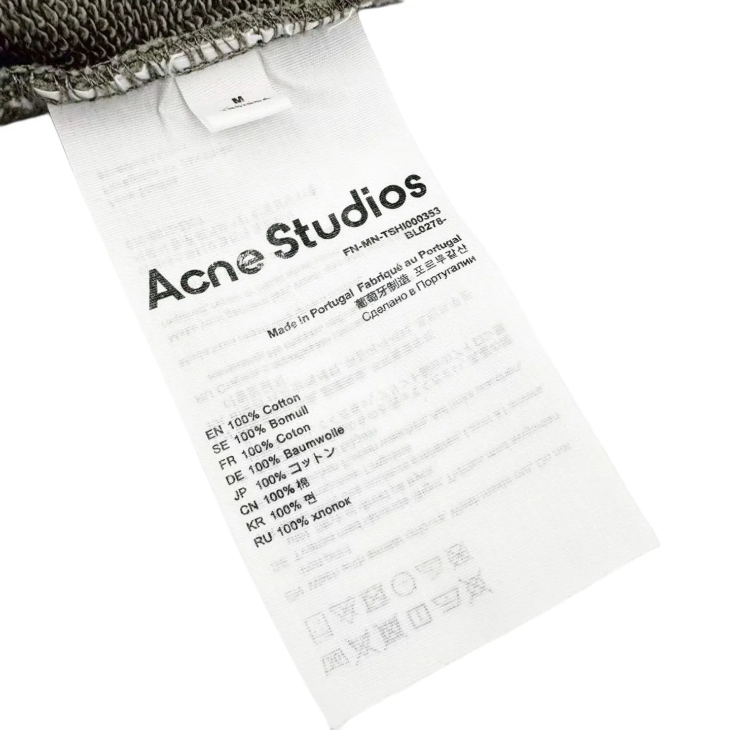 【 】 Acne Studios （ ） 1:1 【 （ In Stock ） 2 45 】 Acne Studios Gray ， ， ， 。 Size:S/M/L/XL